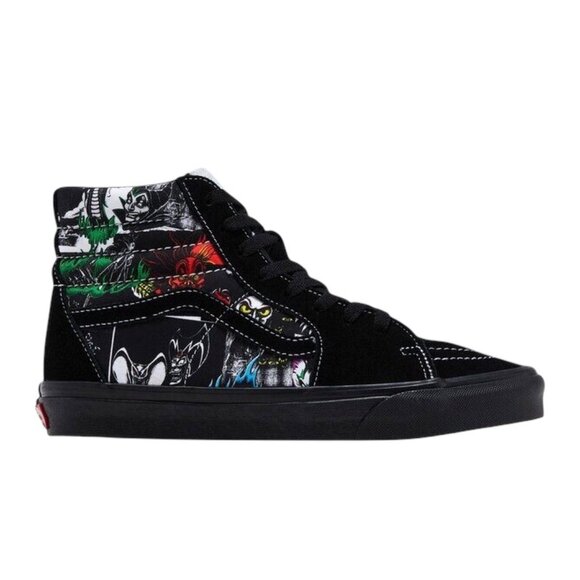 Vans Sk8-Hi x Disney 100 Years Villians Collection Mens Shoe Size 11.5 Black NEW main image 7